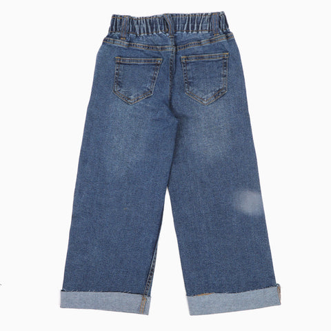 Eminent Girls Denim Pant - Faded Blue, Girls Pants & Capri, Eminent, Chase Value