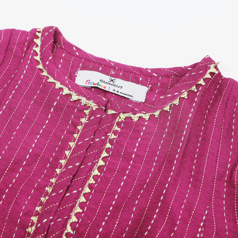 Eminent Newborn Girls Shalwar Suit - Purple, Newborn Girls Shalwar Suits, Chase Value, Chase Value