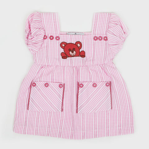 Eminent Newborn Girls Frock - Pink, Newborn Girls Frocks, Chase Value, Chase Value