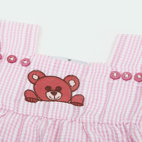 Eminent Newborn Girls Frock - Pink, Newborn Girls Frocks, Chase Value, Chase Value