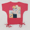Eminent Girls Half Sleeves T-Shirt - Fuchsia, Girls T-Shirts, Eminent, Chase Value
