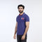 Eminent Men's  Half Sleeves Polo T-Shirt - Blue