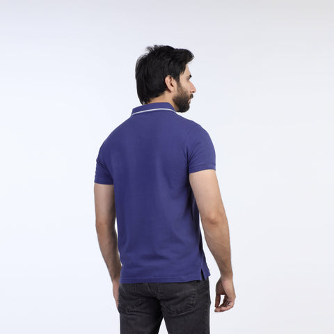 Eminent Men's  Half Sleeves Polo T-Shirt - Blue, Men's T-Shirts & Polos, Eminent, Chase Value