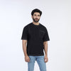 Eminent Men's Half SleevesPrinted T-Shirt - Black