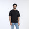 Eminent Men's Half Sleeves  Printed T-Shirt - Black