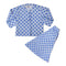 Eminent Girls Printed 2Pcs Shalwar Suit - Blue