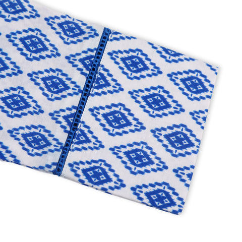 Eminent Girls Printed 2Pcs Shalwar Suit - Blue