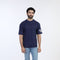 Eminent Men's Half Sleeves T-Shirt - Navy Blue