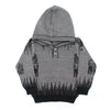 Eminent Boys Full Sleeves Sweater - Gray & Black