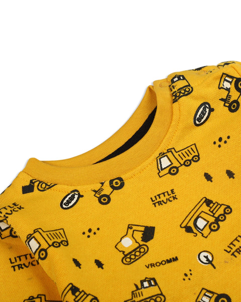 Eminent Newborn Boys Full Sleeves T-Shirt