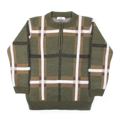 Eminent Boys Full Sleeves Sweater - Olive, Boys Sweaters, Eminent, Chase Value