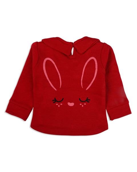 Eminent Newborn Girls Full Sleeves T-Shirt