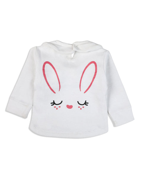 Eminent Newborn Girls Full Sleeves T-Shirt