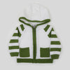 Eminent Newborn Boys Sweater - Green & White