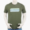 Eminent Men's Round Neck Half Sleeves Printed T-Shirt - Olive Green