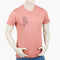 Eminent Men's Round Neck Half Sleeves Printed T-Shirt - Pink