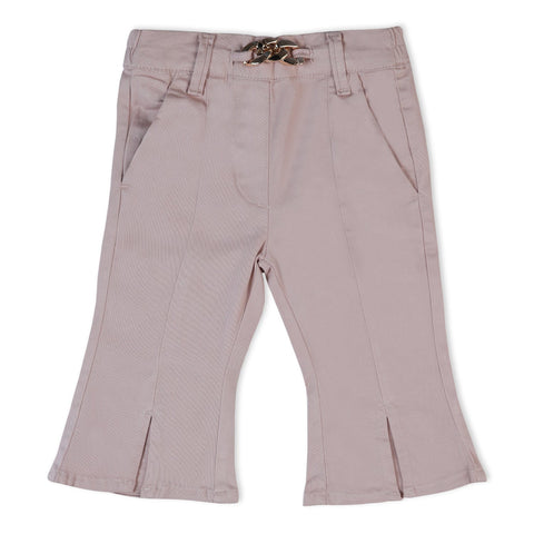 Eminent Girls Cotton Capri Pant - Pink