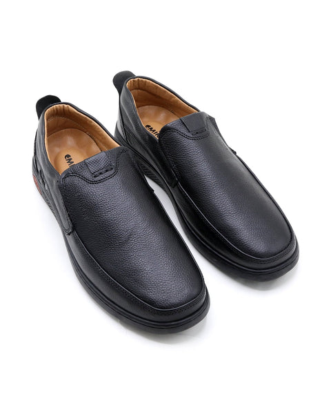 Eminent Leather Casual Shoes 2043 - Black, Men's Casual Shoes, Eminent, Chase Value