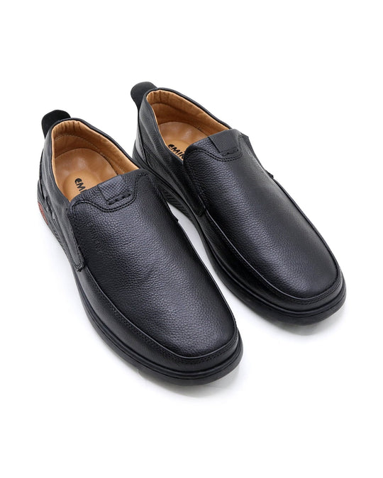 Eminent Leather Casual Shoes 2043 - Black, Men's Casual Shoes, Eminent, Chase Value
