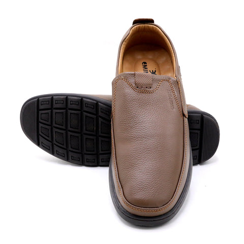 Eminent Leather Casual Shoes 2043 - Mustard, Men's Casual Shoes, Eminent, Chase Value