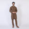 Eminent Men's Trim Kurta Pajama - Brown