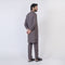 Eminent Men's Trim Kurta Pajama - Ash Grey
