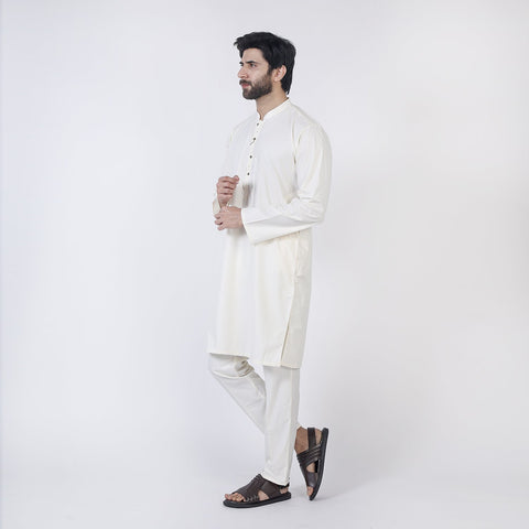 Eminent Men's Kurta Pajama Suit - Cream, Men's Shalwar Kameez, Eminent, Chase Value