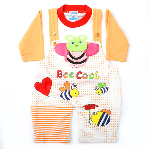 Eminent Newborn Girls Romper - Orange, Newborn Girls Winterwear, Eminent, Chase Value