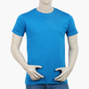 Eminent Men's Round Neck Half Sleeves T-Shirt - Mid Blue