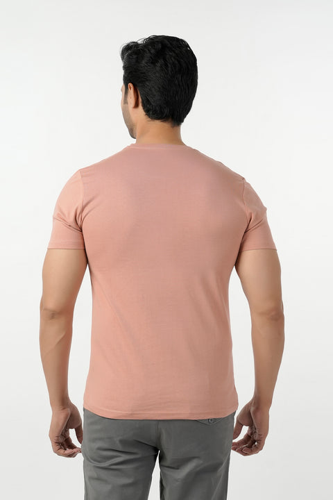 Eminent Men's Round Neck Half Sleeves Printed T-Shirt