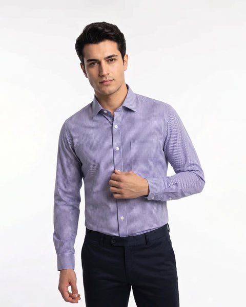 Men's Check Formal Shirt