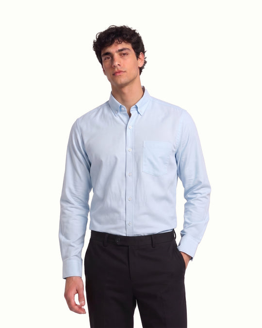 Men's Formal Chambray Shirt