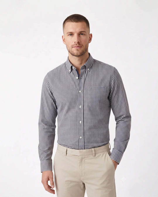 Men's Formal Check Shirt