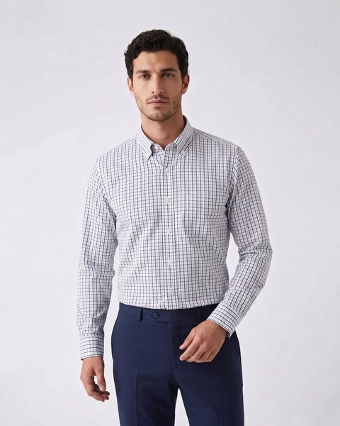 Men's Formal Check Shirt