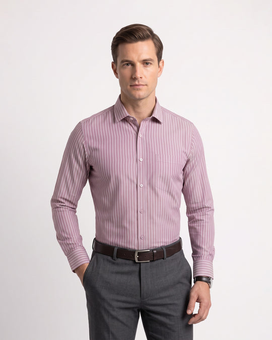 Men's Stripe Formal Shirt
