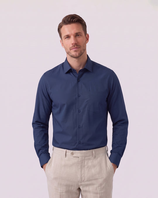 Men's Plain Formal Shirt