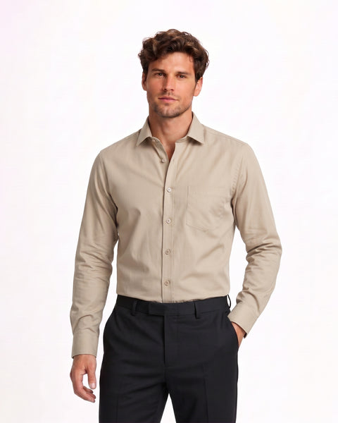 Men's Plain Formal Shirt