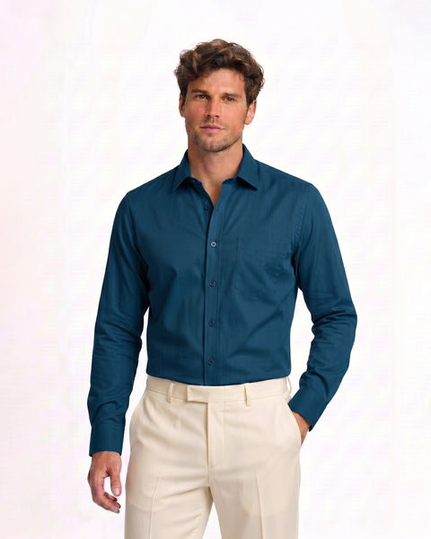 Men's Formal Plain Shirt
