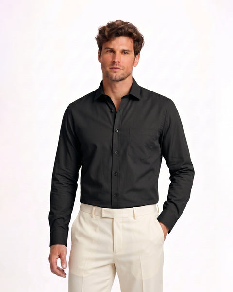 Men's Plain Formal Shirt
