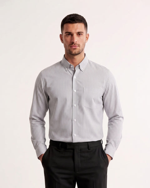 Men's Formal Striped Shirt