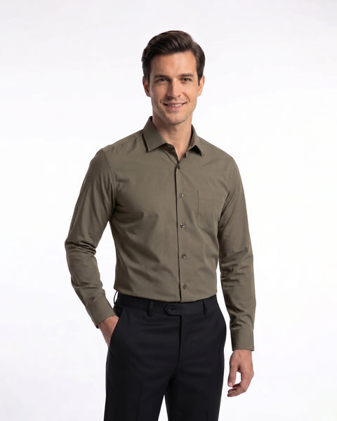 Men's Plain Formal Shirt