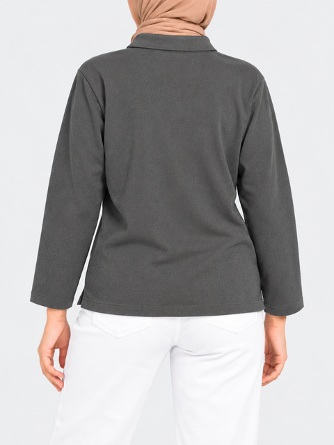 Women's Knitted Sweatshirt
