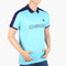 Men's Eminent Half Sleeves Polo T-Shirt - Cyan, Men's T-Shirts & Polos, Eminent, Chase Value