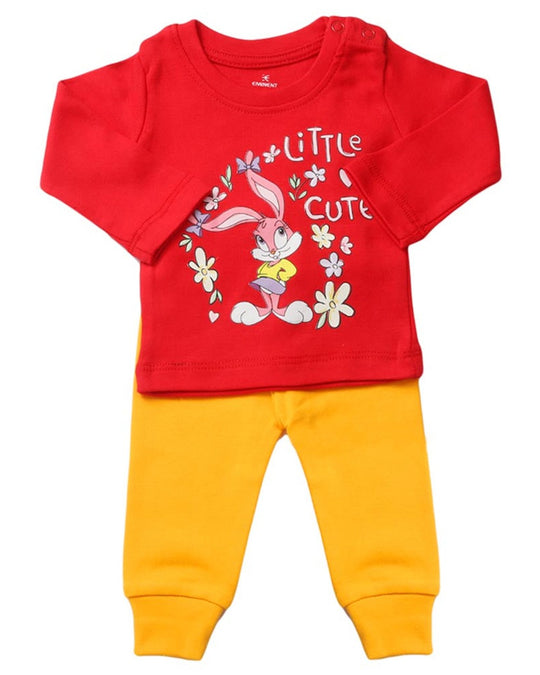 Eminent Newborn Girls 3Pcs Suit - Red, Newborn Girls Sets & Suits, Eminent, Chase Value