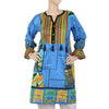 Women's Digital Printed Kurti - Blue, Women, Ready Kurtis, Eminent, Chase Value
