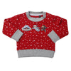 Newborn Girls Eminent Fleece Sweat Shirt - Red, Kids, New Born Girls Winterwear, Eminent, Chase Value