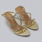 Eminent Women's Heel Sandal - Golden