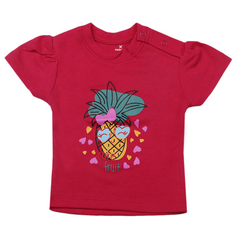 Eminent Newborn Girls T-Shirt - Pink, Kids, Newborn Girls T-Shirts, Eminent, Chase Value