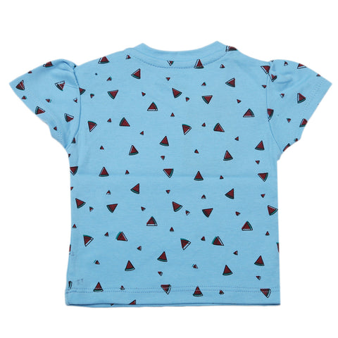 Eminent Newborn Girls T-Shirt - Blue, Kids, Newborn Girls T-Shirts, Eminent, Chase Value