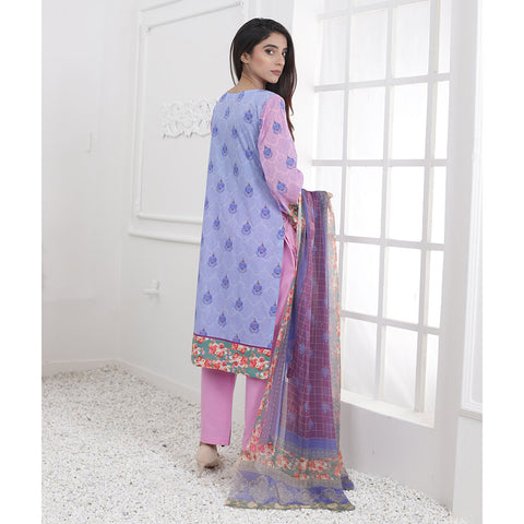 Eminent Digital Embroidered Un-Stitched 3 pcs suit - 1, Women, 3Pcs Shalwar Suit, Eminent, Chase Value